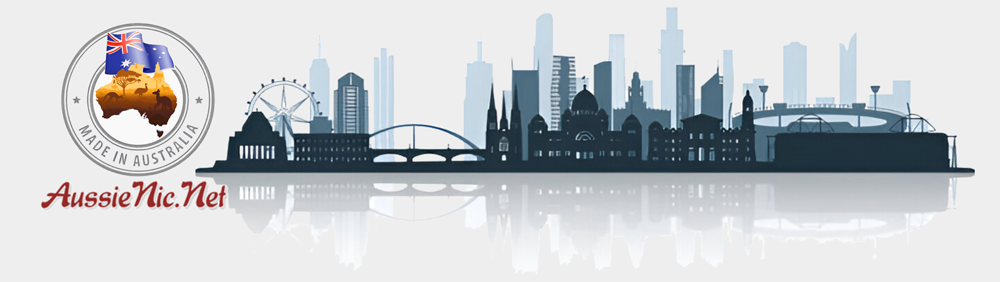 Made in Australia - New and old things Logo